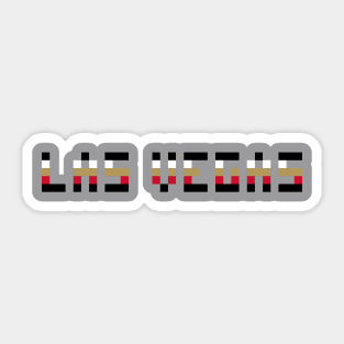 Pixel Hockey City Las Vegas 2017 (Best on a Grey Background) Sticker